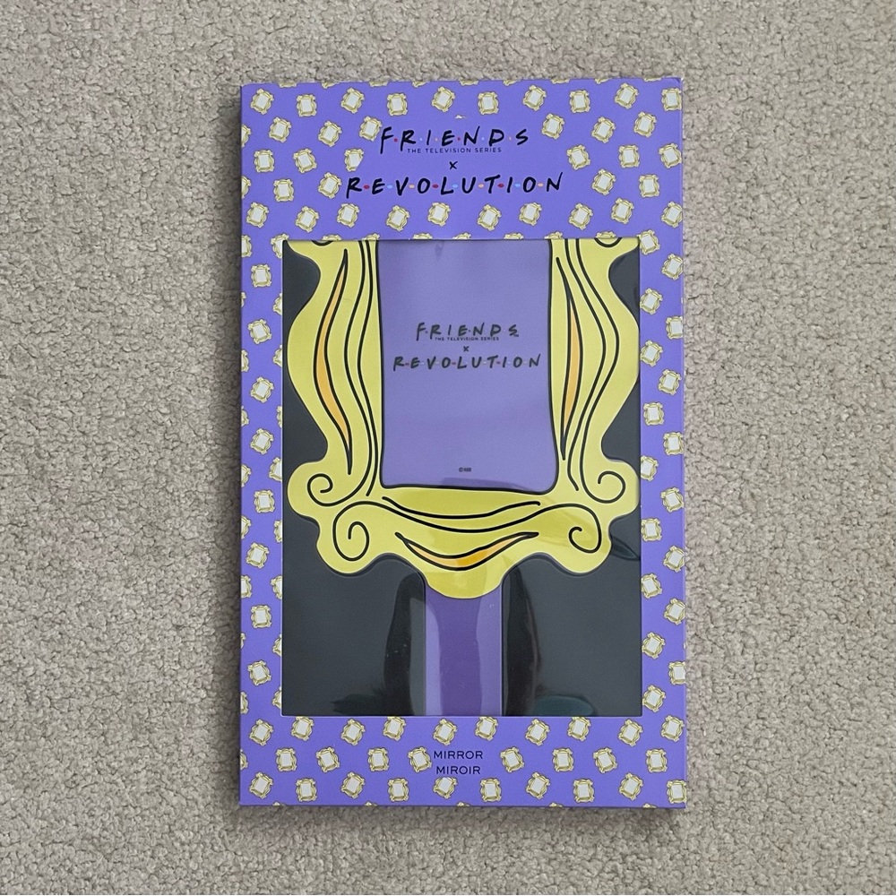 Makeup Revolution x Friends Purple Door Handheld Mirror